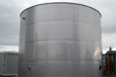 Stainless steel tank for wastewater treatment (Scotland)